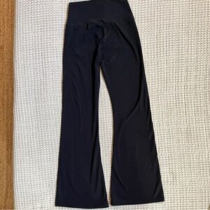 Aerie Black Flared Bottom Leggings